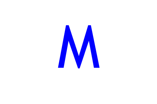 lettre M